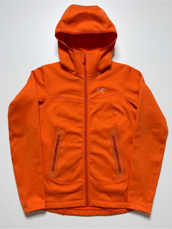 Arc'teryx Tops - Arcteryx Arenite Full Zip Softshell Hoodie Womens Medium Orange 2015